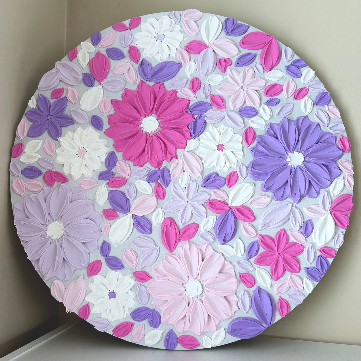 "Sorbet" - 50cm round