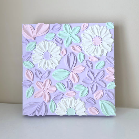 "Pastel Purple" - 25x25cm