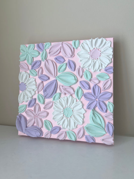 "Pastel Pink" - 25x25cm