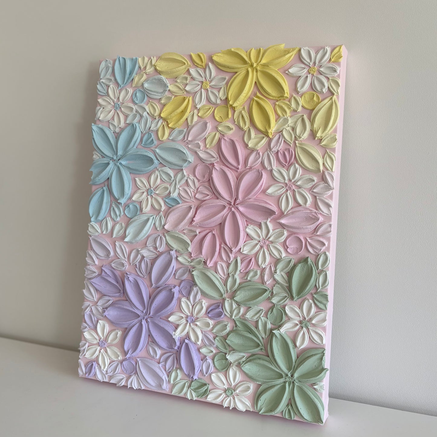 "Pastel Garden" Pink