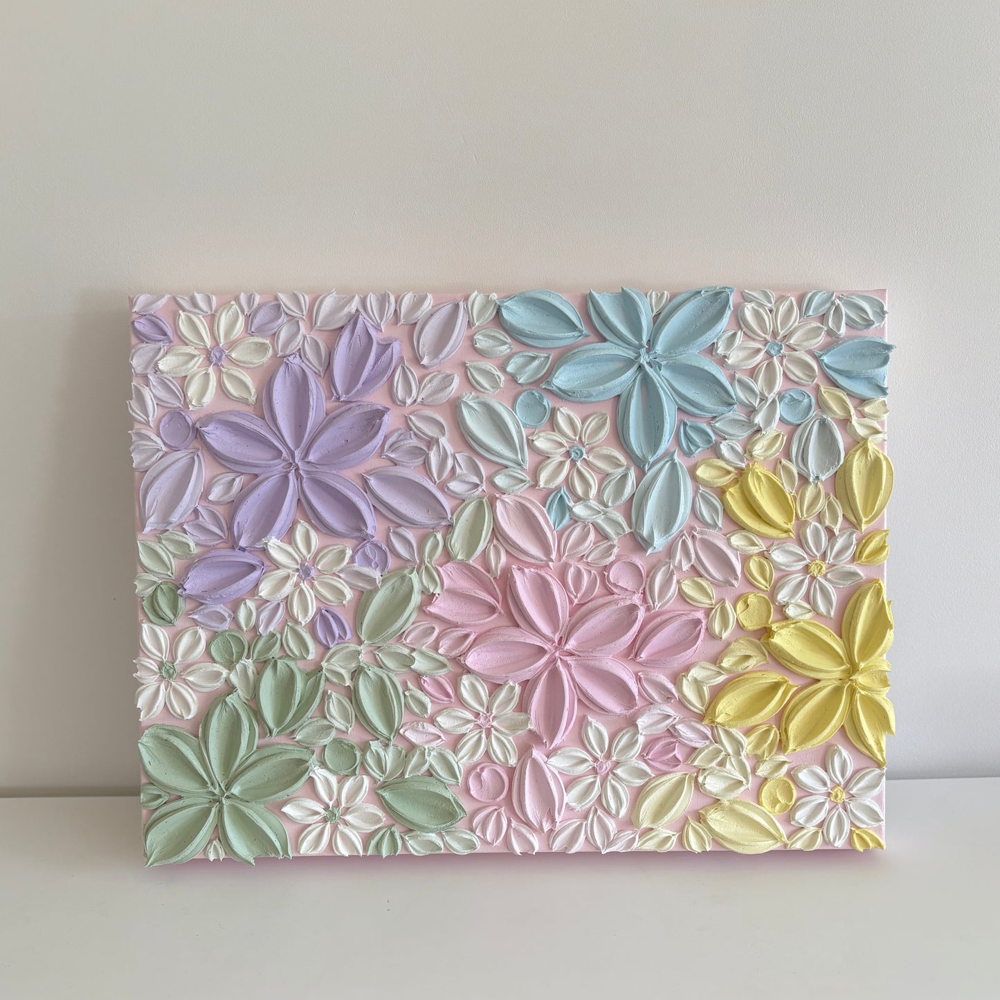 "Pastel Garden" Pink