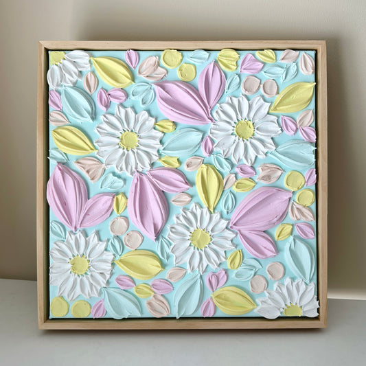 "Misty" 30x30cm - Framed