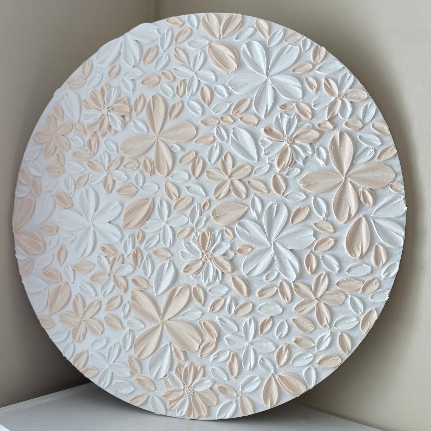 "Vanilla" - 50cm round